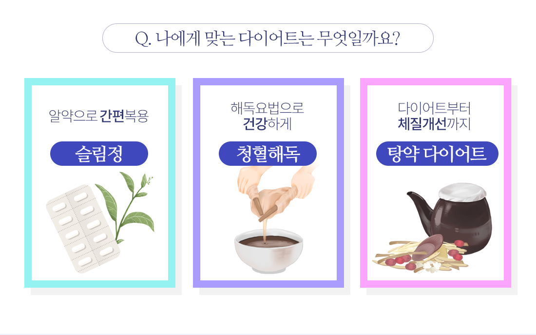 다이어트한약 종류_알약, 환, 탕약